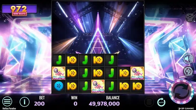 Hottie’s Paradise slot screenshot 2