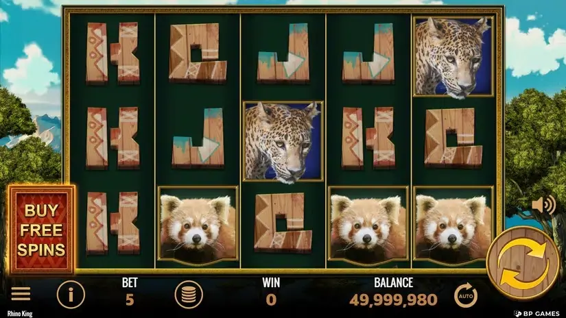 Rhino King slot screenshot 1