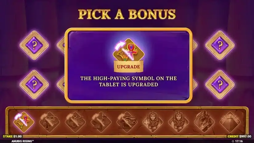 Anubis Rising slot screenshot 3