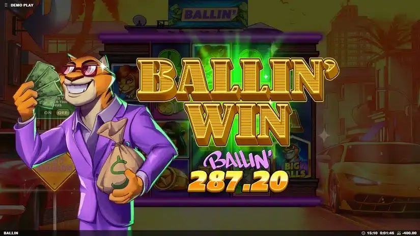 Ballin’ slot screenshot 8