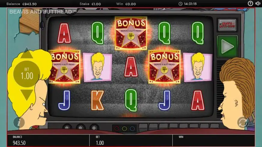 Beavis and Butt-Head slot screenshot 5