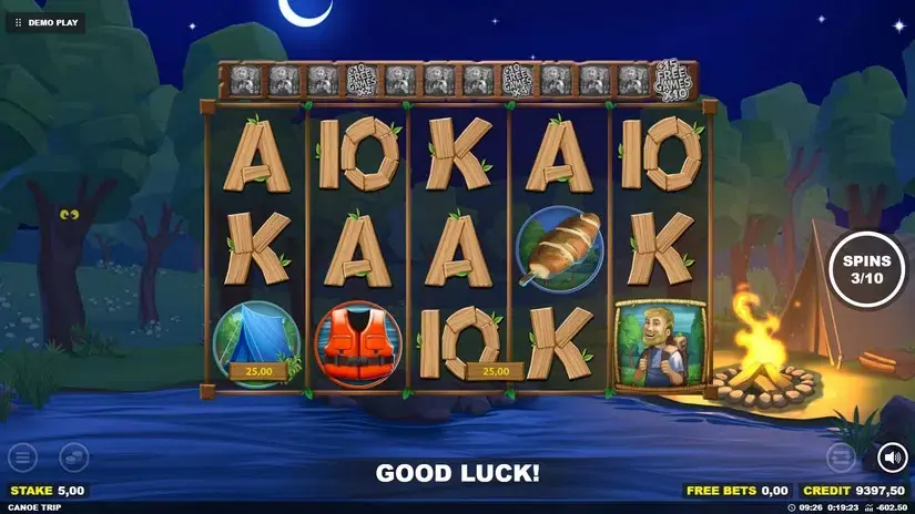 Canoe Trip slot screenshot 5