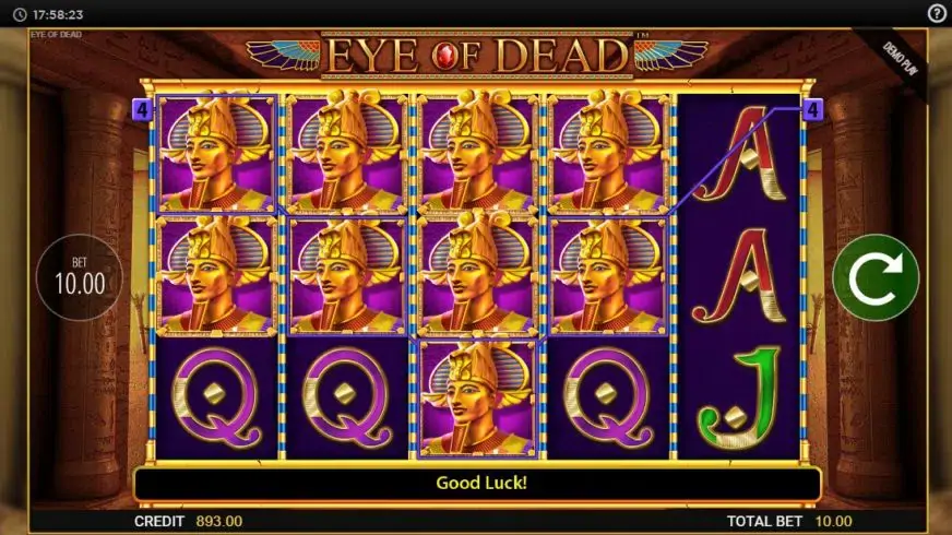 Eye of Dead slot screenshot 4