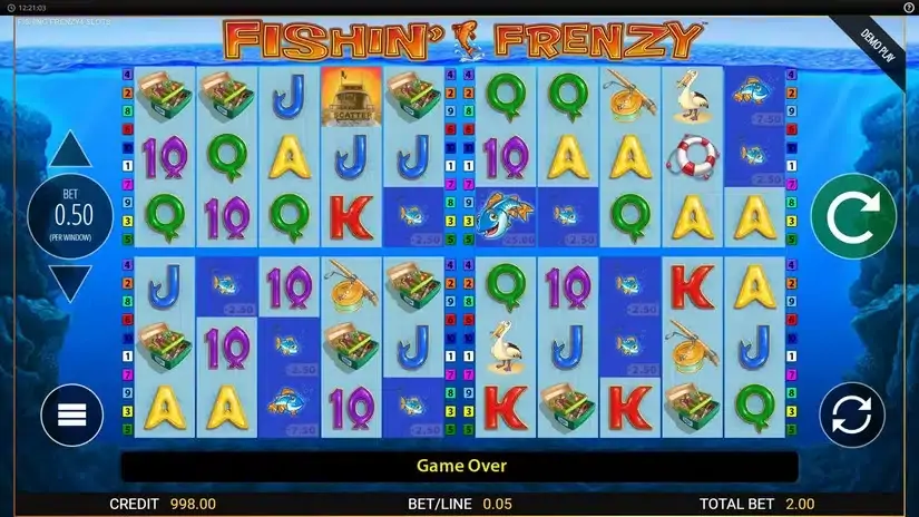 Fishin Frenzy Power 4 Slot slot screenshot 3