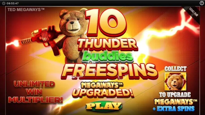 Ted Megaways slot screenshot 3