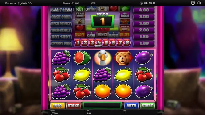 Ted Pub Fruit Series slot screenshot 1