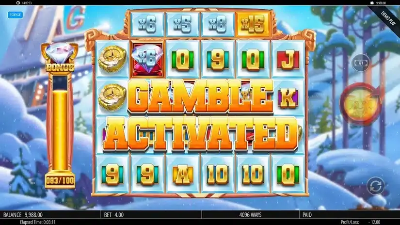 The G.O.A.T slot screenshot 3