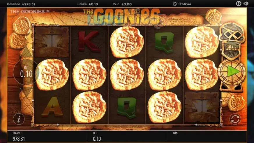 The Goonies slot screenshot 3