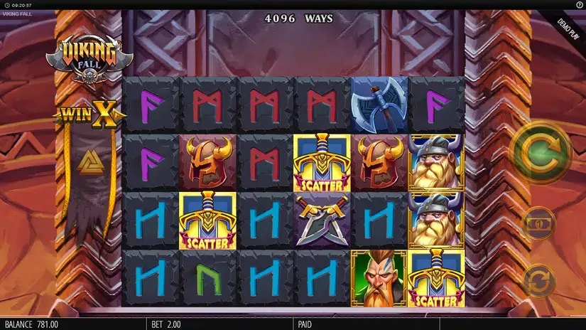 Viking Fall slot screenshot 4