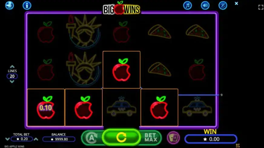 Big Apple Wins slot screenshot 1
