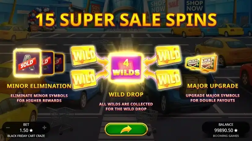 Black Friday slot screenshot 3