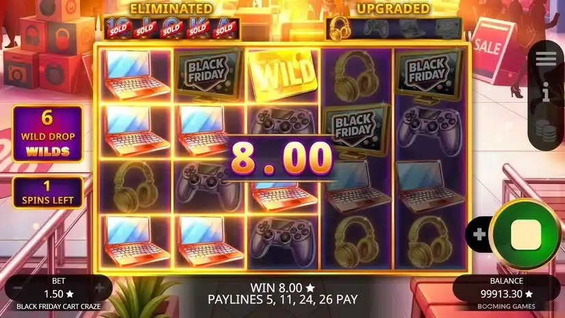 Black Friday slot screenshot 5