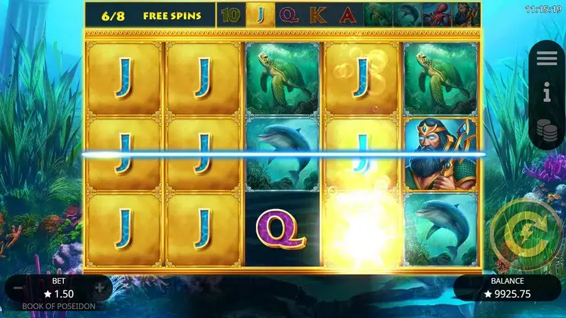 Book of Poseidon slot screenshot 6