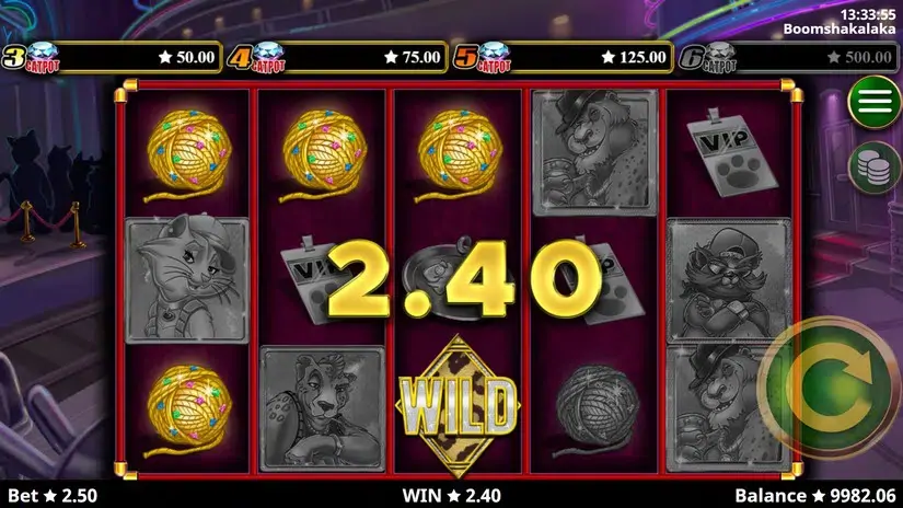 Boom Shakalaka slot screenshot 3