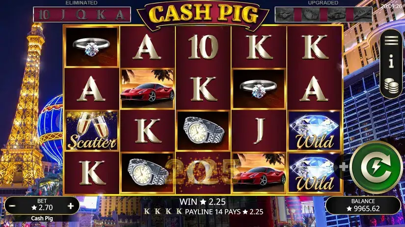 Cash Pig slot screenshot 2