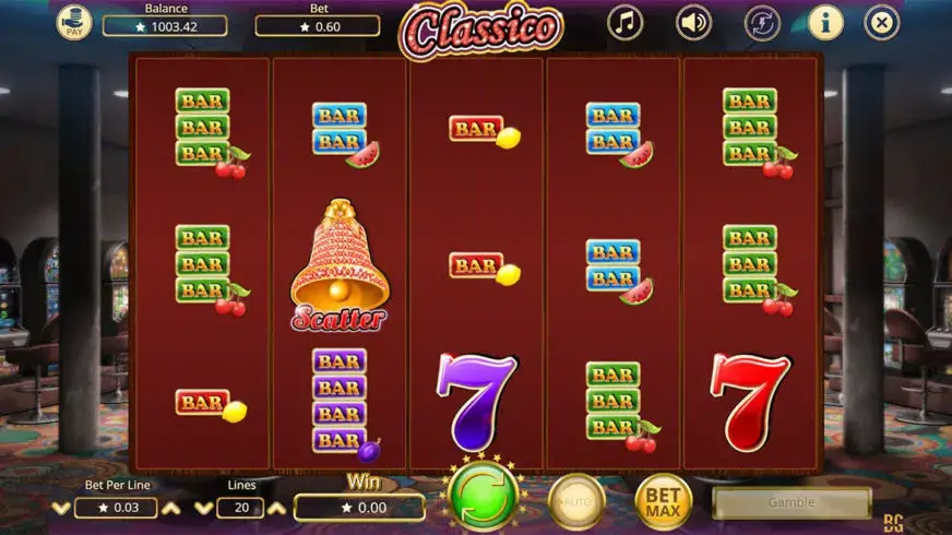 Classico slot screenshot 1