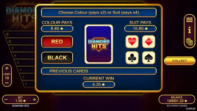Diamond Hits slot screenshot 