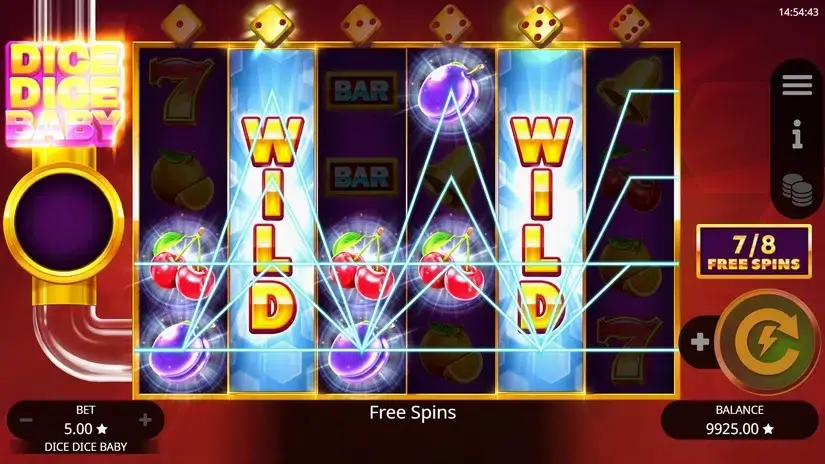 Dice Dice Baby slot screenshot 4
