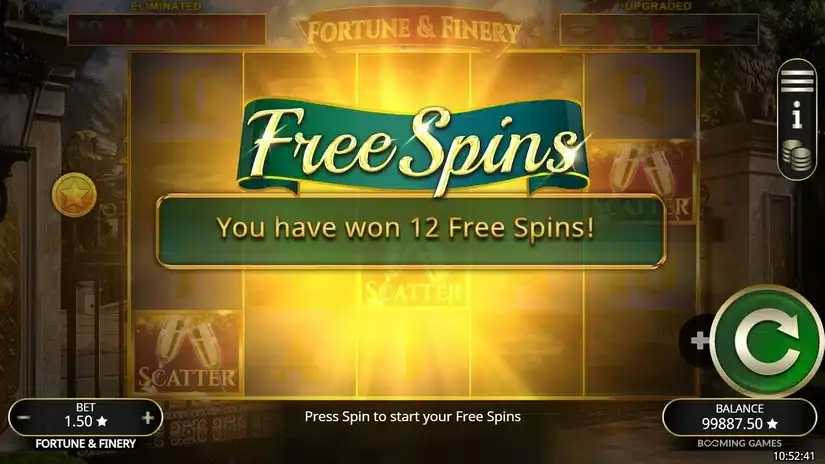 Fortune & Finery slot screenshot 3