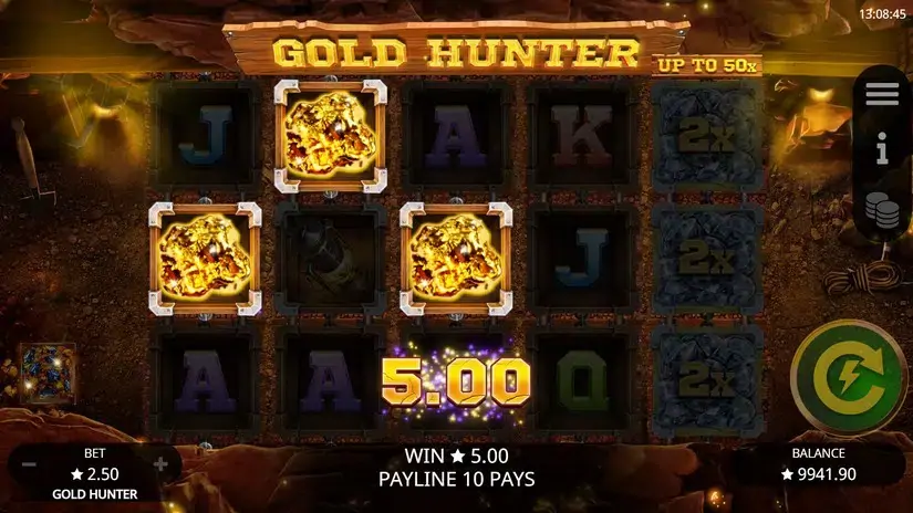 Gold Hunter slot screenshot 4