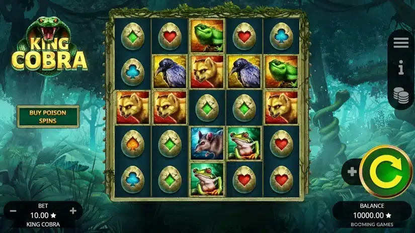 King Cobra slot screenshot 