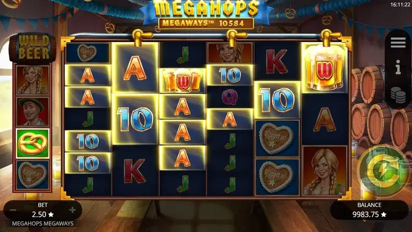 Megahops Megaways slot screenshot 4