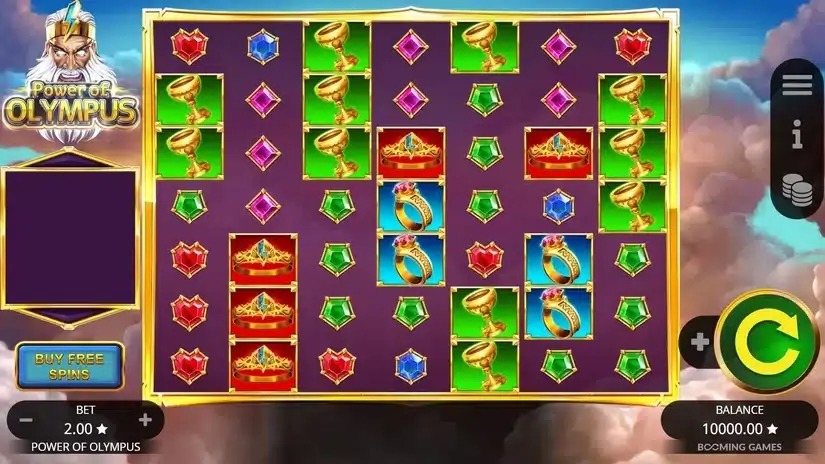 Power of Olympus slot screenshot 1