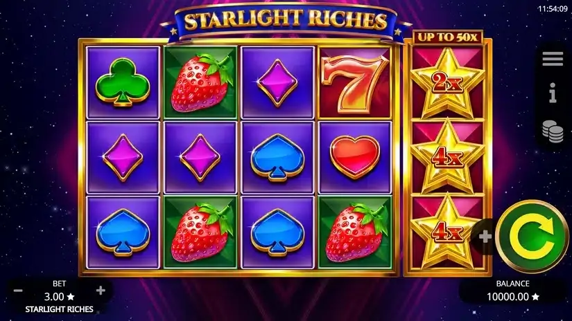 Starlight Riches slot screenshot 1