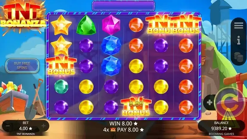 TNT Bonanza slot screenshot 4
