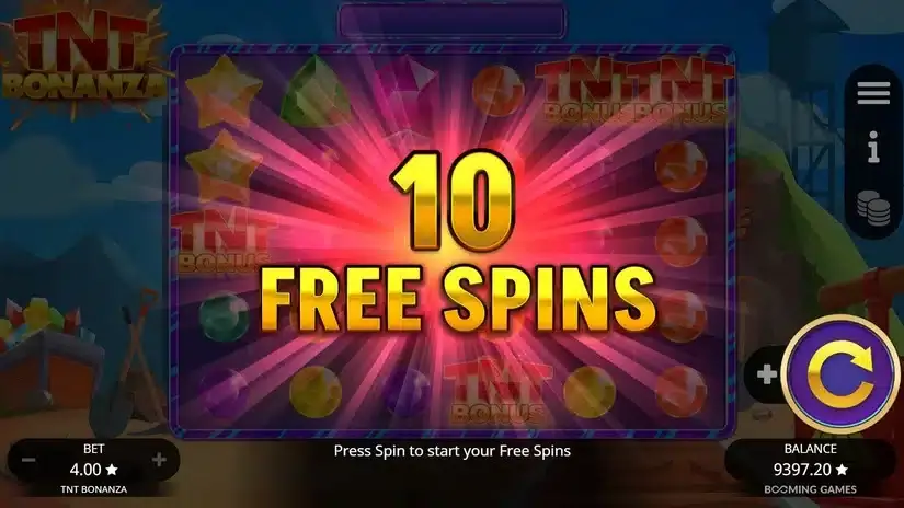 TNT Bonanza slot screenshot 5