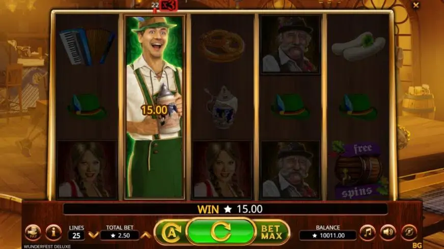 Wunderfest Deluxe slot screenshot 3
