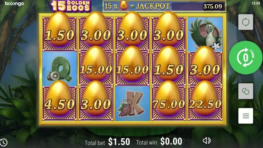 15 Golden Eggs slot screenshot 4
