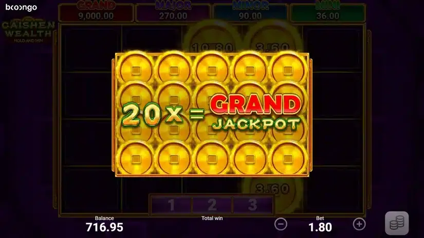 Caishen Wealth slot screenshot 6