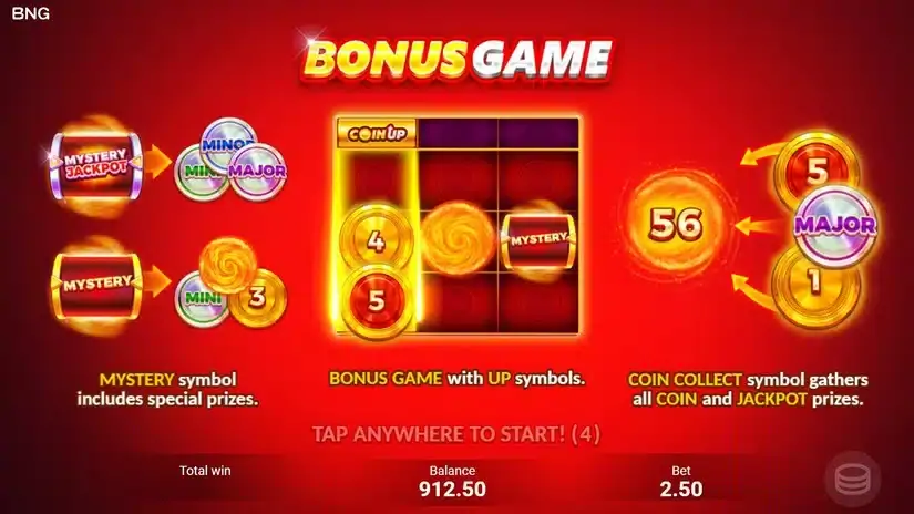 Coin UP Hot Fire slot screenshot 4