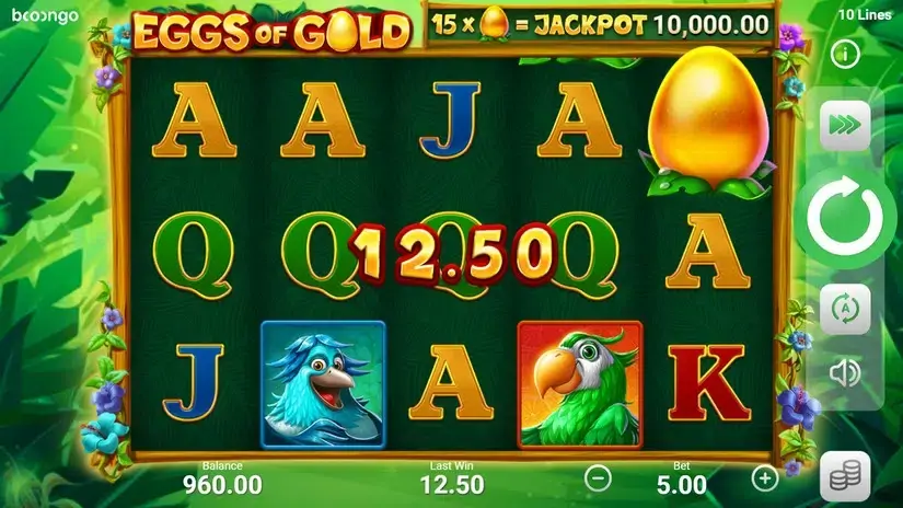 Eggs of Gold slot screenshot 2