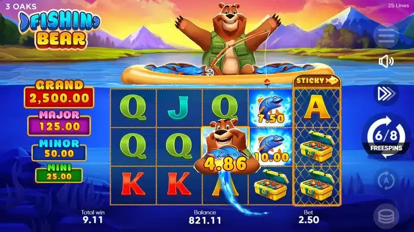 Fishin’ Bear slot screenshot 4