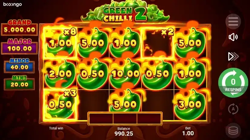 Green Chilli 2 slot screenshot 4