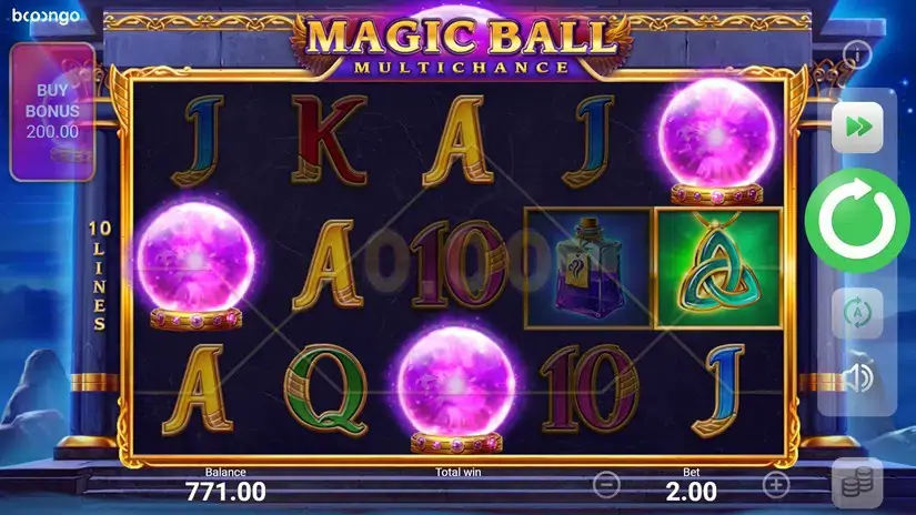 Magic Ball Multichance slot screenshot 3
