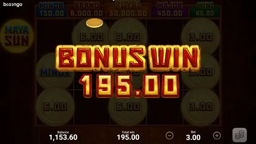 Maya Sun slot screenshot 6