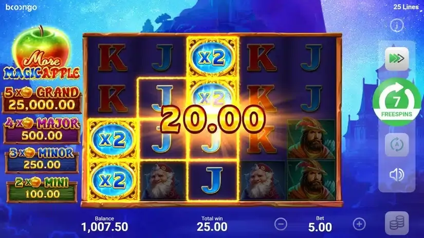 More Magic Apple slot screenshot 