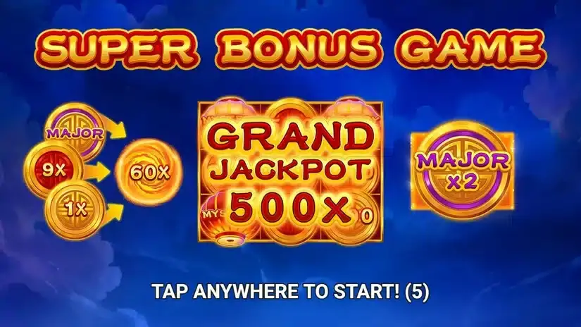 Sky Coins slot screenshot 4
