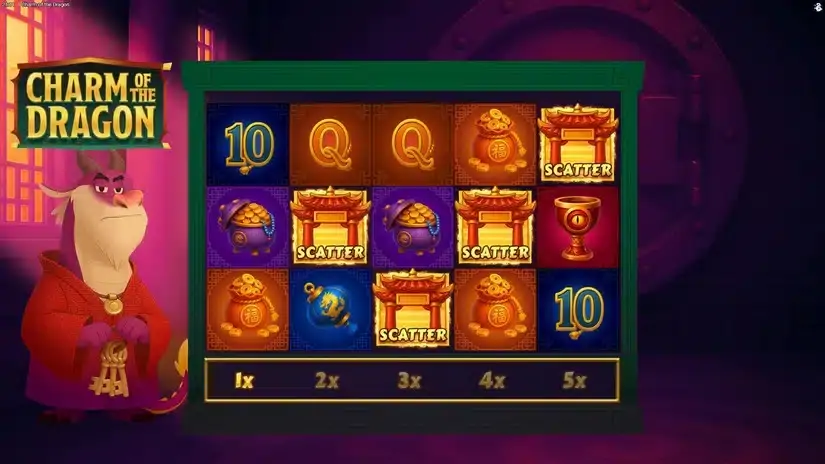 Charm of the Dragon slot screenshot 2