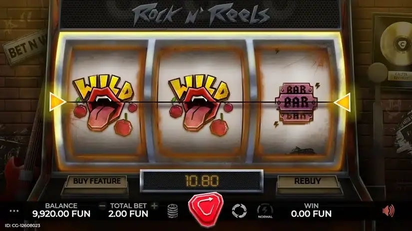 Rock n’ Reels slot screenshot 2