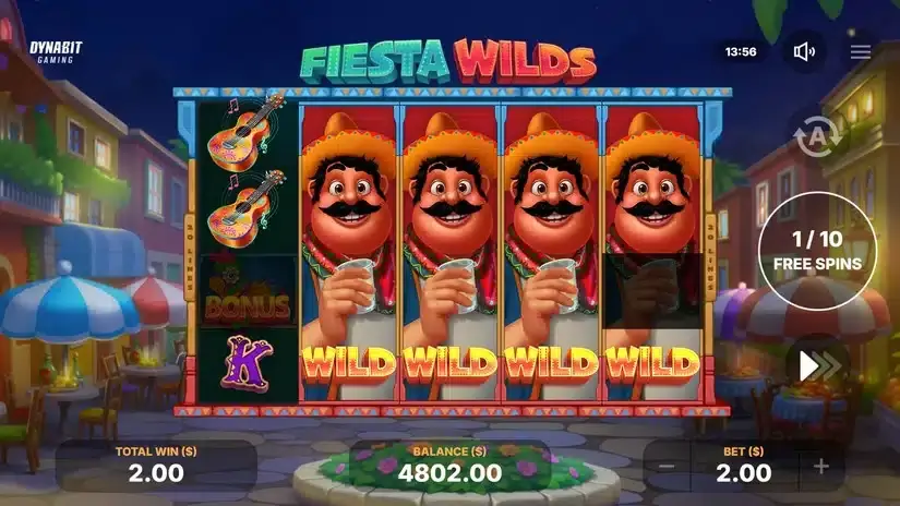 Fiesta Wilds slot screenshot 4