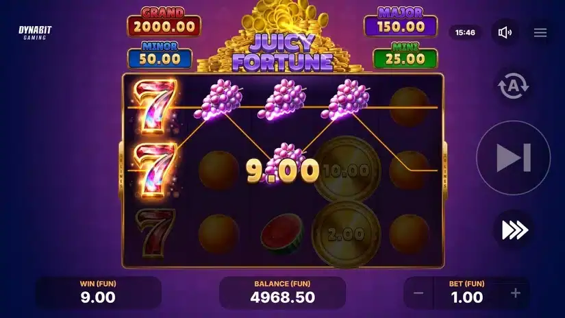 Juicy Fortune: Hold and Win slot screenshot 3