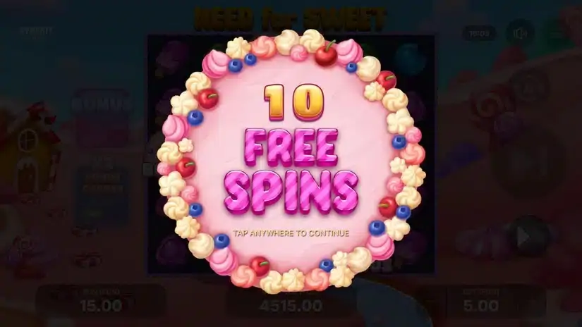 Need For Sweet slot screenshot 3