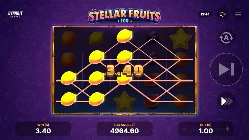 Stellar Fruits 100 slot screenshot 4