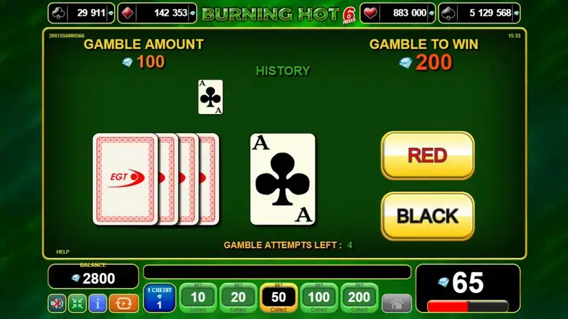 Burning Hot slot screenshot 
