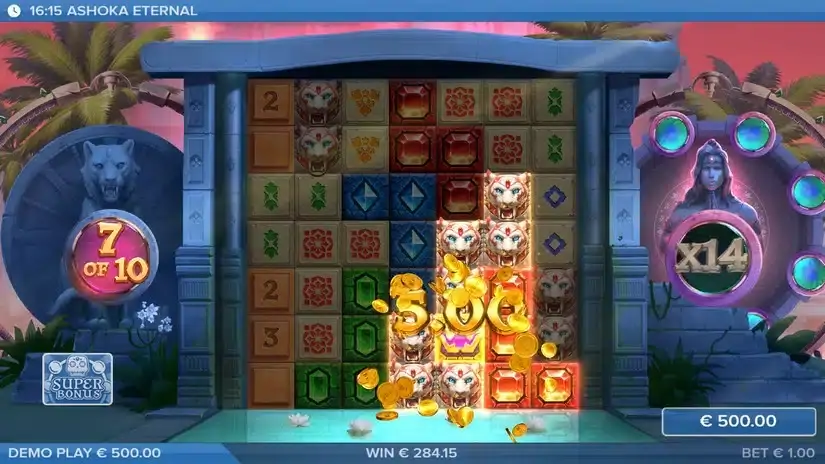 Ashoka Eternal slot screenshot 