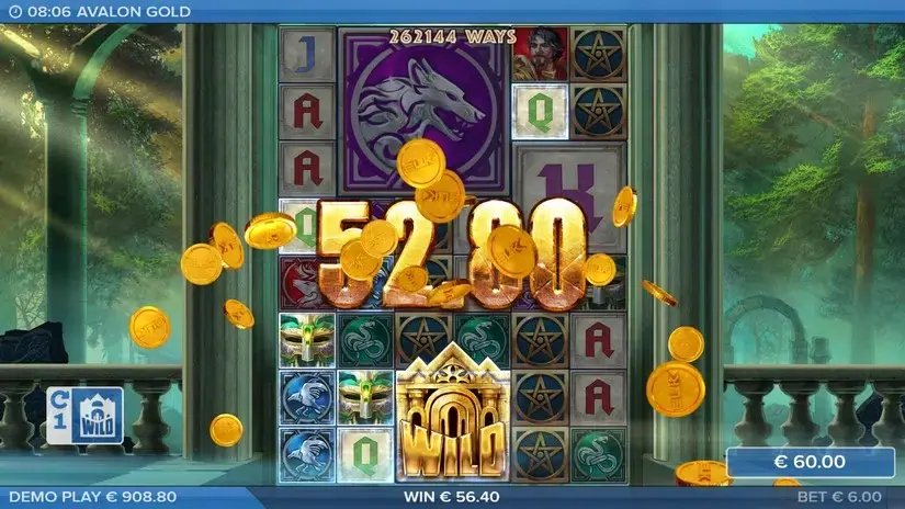Avalon Gold slot screenshot 3
